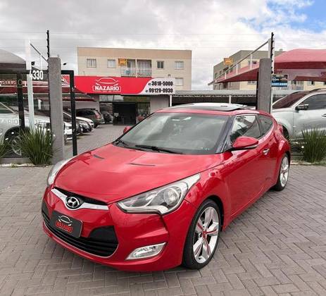 HYUNDAI VELOSTER 1.6 16V GASOLINA 3P AUTOMÁTICO HYUNDAI VELOSTER 1.6 16V GASOLINA 3P AUTOMÁTICO
